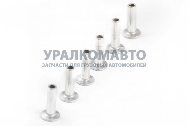 Заклепка D=6 L=20 алюминий